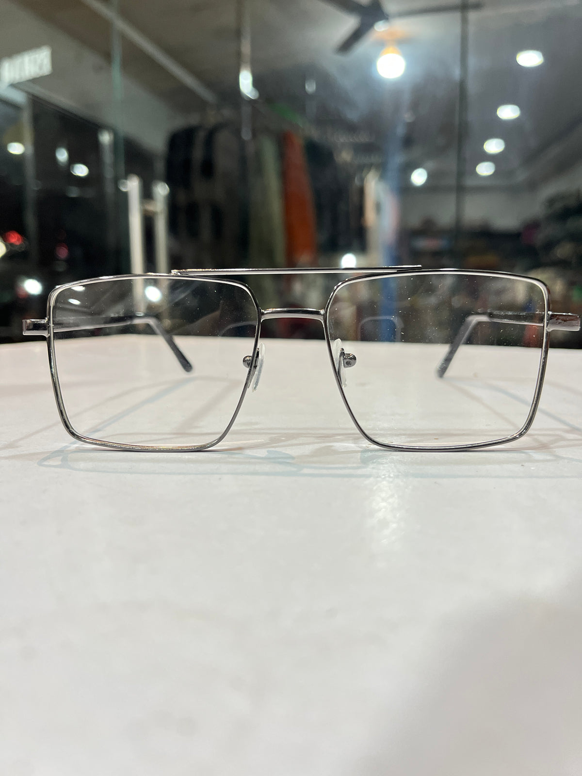 Premium Gold Frame Square Sunglasses