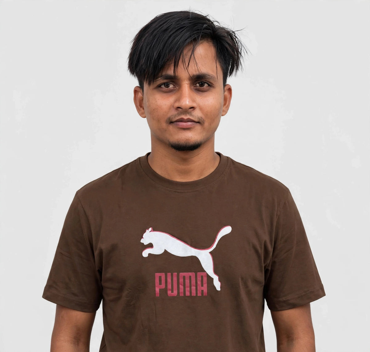 PUMA All Day Every Day Brown T-Shirt | Premium Cotton | Unisex